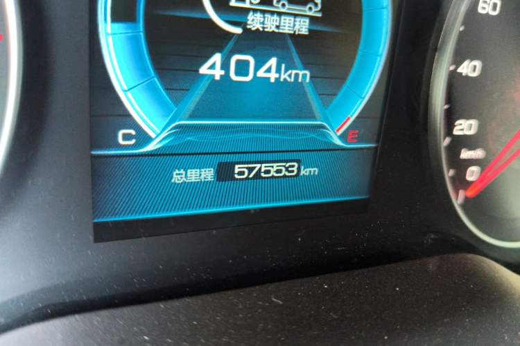 Used BYD Song 2020 Classic Edition 1.5T Automatic Elite Model Odometer Close Up