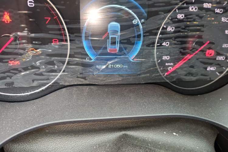 Used BYD Song 2020 Classic Edition 1.5T Automatic Elite Model Odometer Close Up