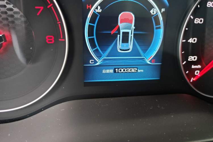 Used BYD Song 2020 Classic Edition 1.5T Automatic Elite Model Odometer Close Up
