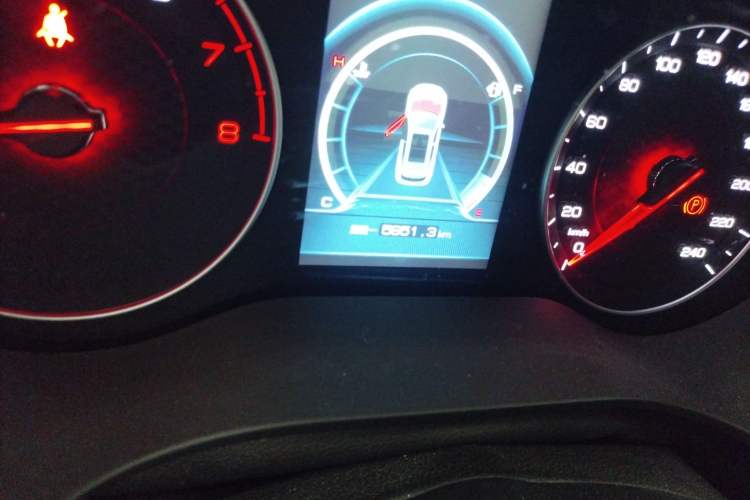 Used BYD Song 2020 Classic Edition 1.5T Automatic Elite Model Odometer Close Up