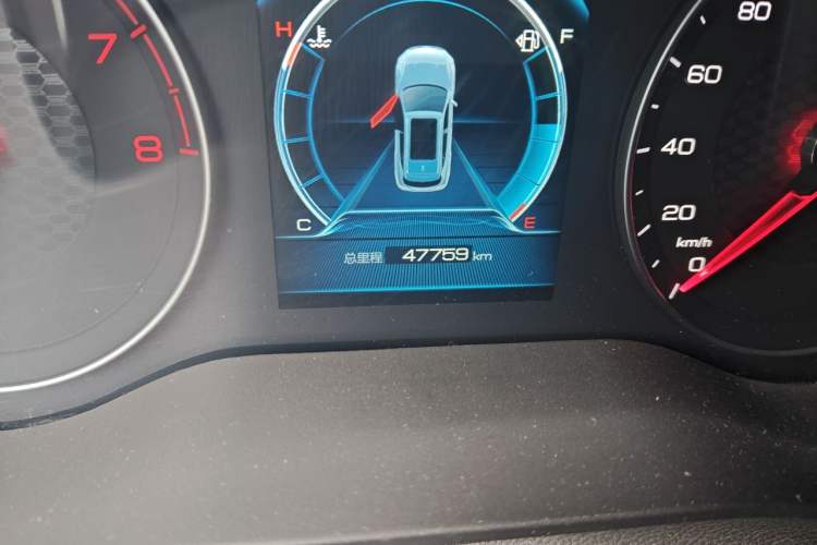 Used BYD Song 2020 Classic Edition 1.5T Automatic Elite Model Odometer Close Up