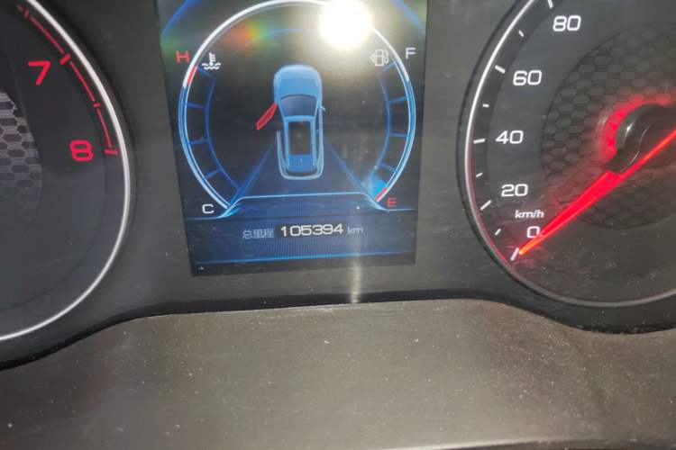 Used BYD Song 2020 Classic Edition 1.5T Automatic Elite Model Odometer Close Up
