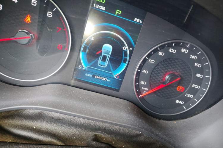 Used BYD Song 2020 Classic Edition 1.5T Automatic Elite Model Odometer Close Up