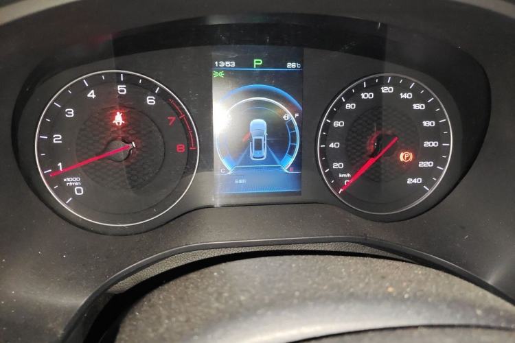 Used BYD Song 2021 Classic Edition 1.5T Automatic Luxury Model Instrument Cluster