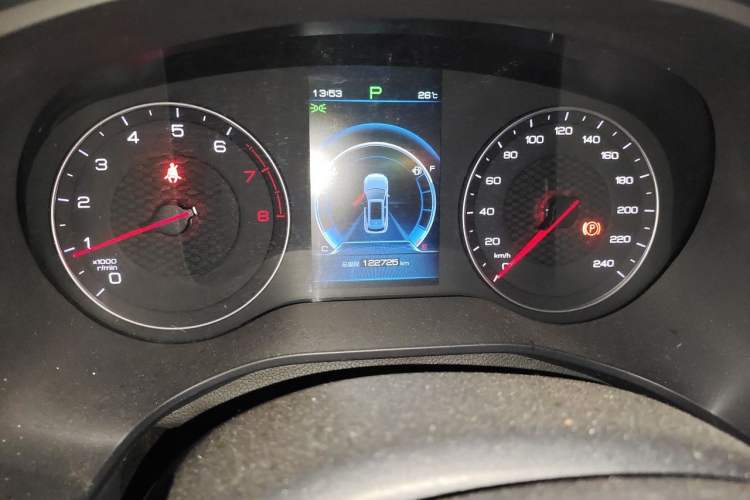 Used BYD Song 2021 Classic Edition 1.5T Automatic Luxury Model Instrument Cluster