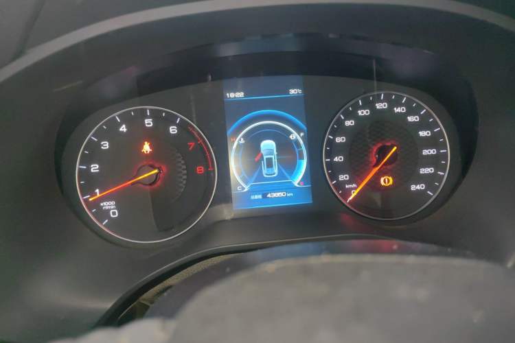 Used BYD Song 2021 Classic Edition 1.5T Manual Luxury Model Instrument Cluster