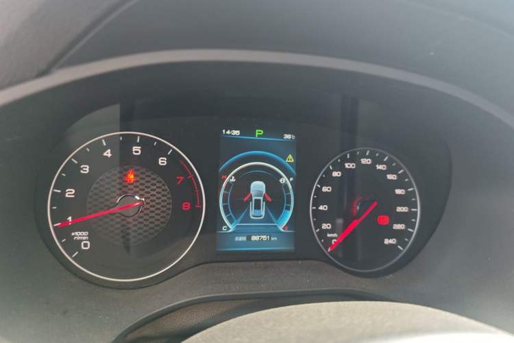Used BYD Song 2021 Classic Edition 1.5T Automatic Elite Model Instrument Cluster