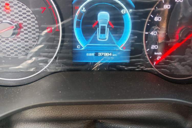 Used BYD Song 2021 Classic Edition 1.5T Automatic Luxury Model Odometer Close Up