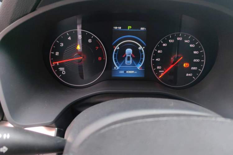 Used BYD Song 2021 Classic Edition 1.5T Automatic Elite Model Odometer Close Up