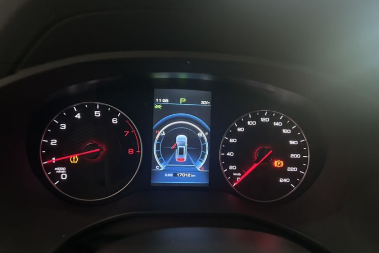 Used BYD Song 2021 Classic Edition 1.5T Automatic Elite Model Odometer Close Up