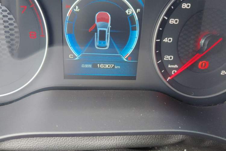 Used BYD Song 2021 Classic Edition 1.5T Manual Luxury Model Odometer Close Up