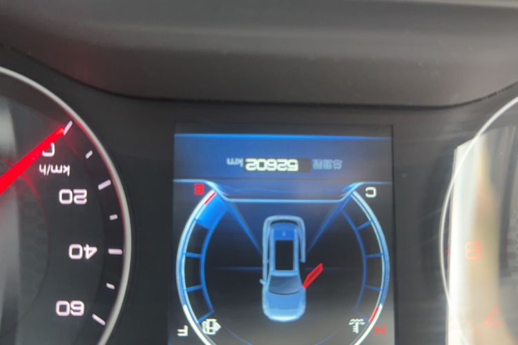 Used BYD Song 2021 Classic Edition 1.5T Automatic Elite Model Odometer Close Up