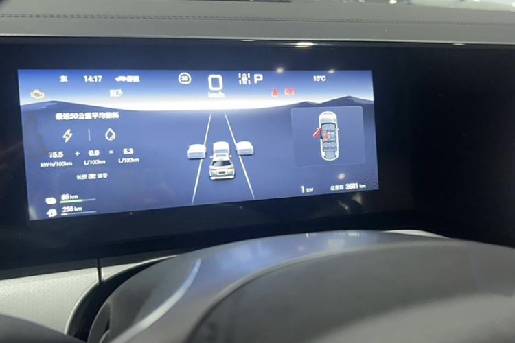 Used BYD Song L DM-i 2024 160 km Excellence Version Interior 3