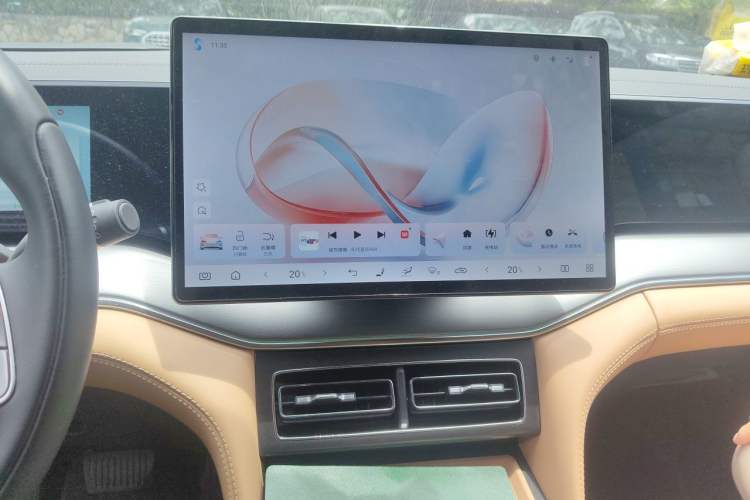 Used BYD Song L DM-i 2024 160km Beyond Edition Audio And AC Panel