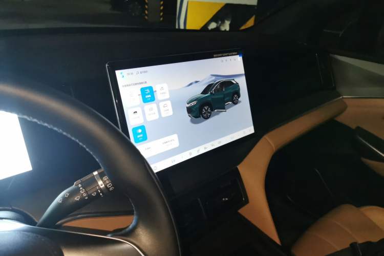 Used BYD Song L DM-i 2024 112 km Leading Edition Audio And AC Panel