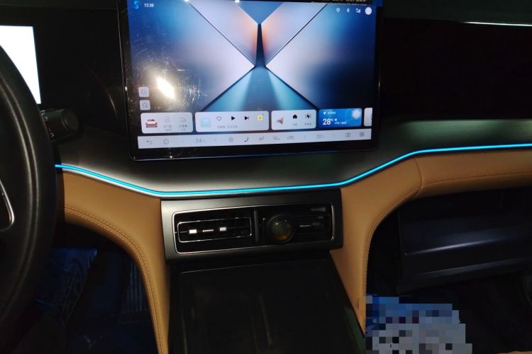 Used BYD Song L DM-i 2024 112 km Beyond Edition Audio And AC Panel