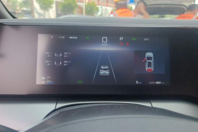 Used BYD Song L DM-i 2024 112 km Leading Edition Instrument Cluster