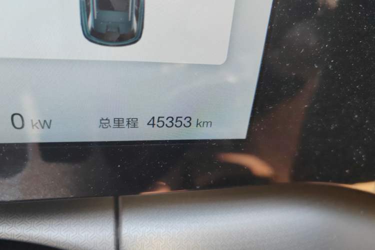 Used BYD Song L DM-i 2024 160 km Excellence Version Odometer Close Up