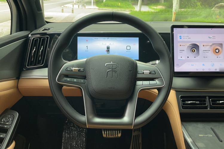 Used BYD Song L DM-i 2024 75km Leading Edition Steering Wheel