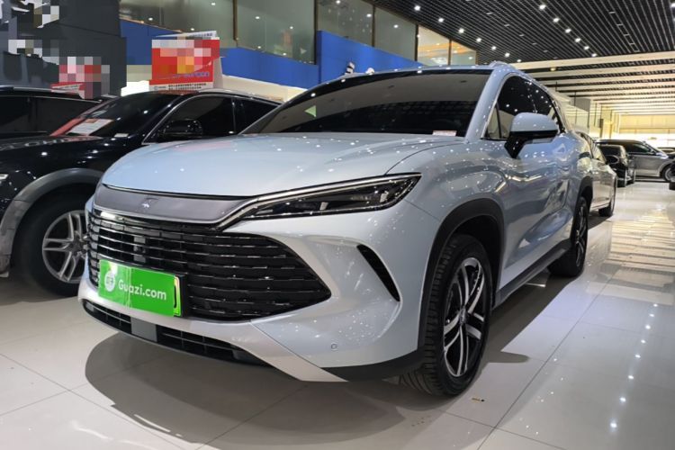 Used BYD Song L DM-i 2024 112 km Leading Edition Guazi used car, China used car export, Used car for sale, Used BYD cars, Cheapest cars for sale