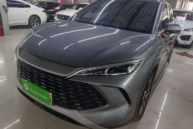 Used BYD Song L DM-i 2024 112 km Leading Edition Guazi used car, China used car export, Used car for sale, Used BYD cars, Cheapest cars for sale