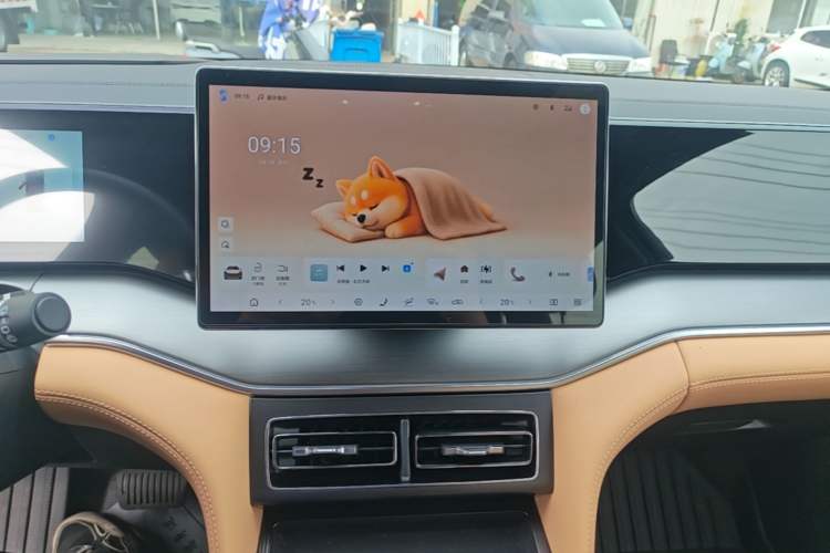 Used BYD Song L DM-i 2024 112 km Beyond Edition Audio And AC Panel