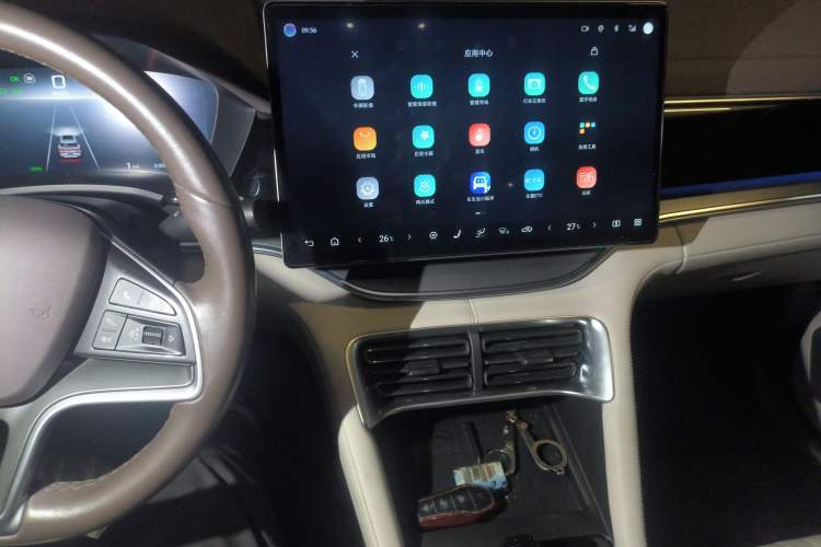 Used BYD Song L DM-i 2024 160km Beyond Edition Audio And AC Panel