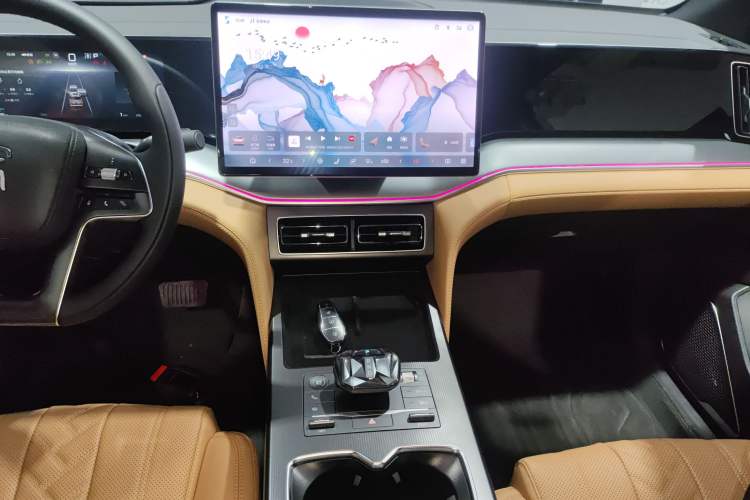 Used BYD Song L DM-i 2024 160km Beyond Edition Audio And AC Panel