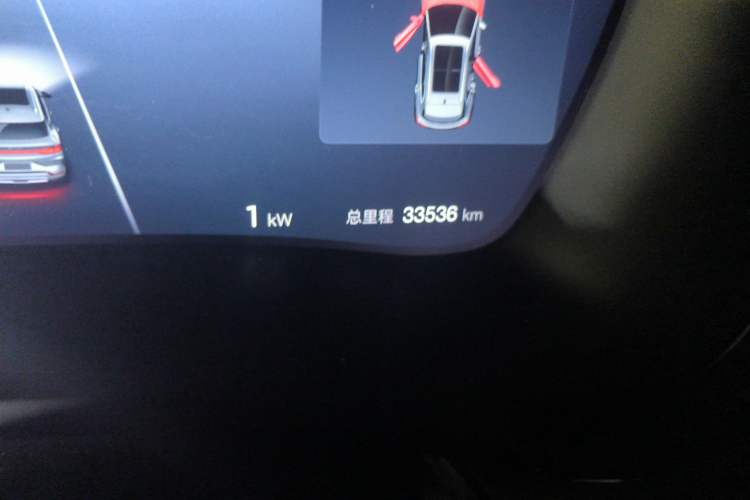 Used BYD Song L DM-i 2024 160km Beyond Edition Odometer Close Up