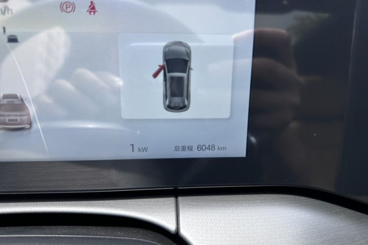 Used BYD Song L DM-i 2024 112 km Beyond Edition Odometer Close Up