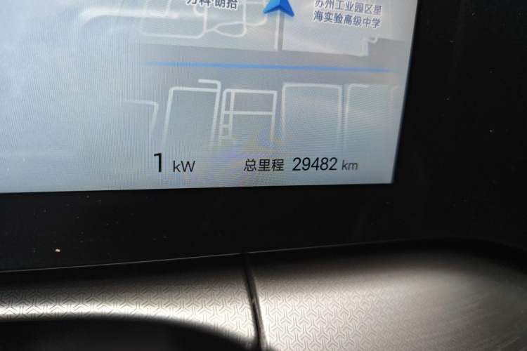Used BYD Song L DM-i 2024 160 km Excellence Version Odometer Close Up