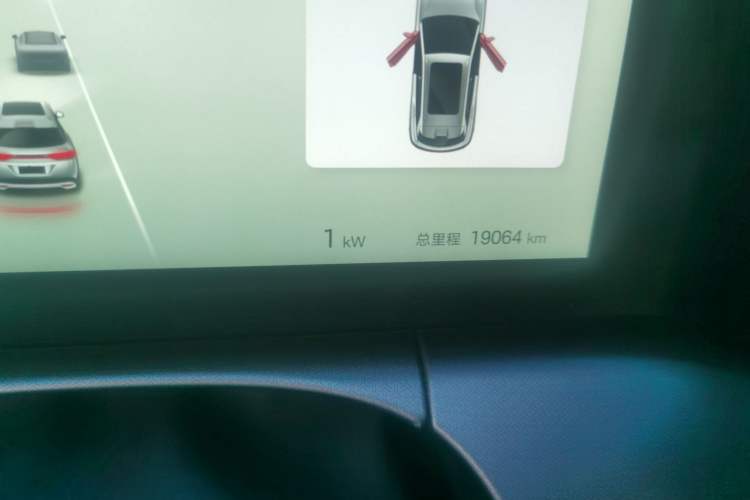 Used BYD Song L DM-i 2024 160km Beyond Edition Odometer Close Up