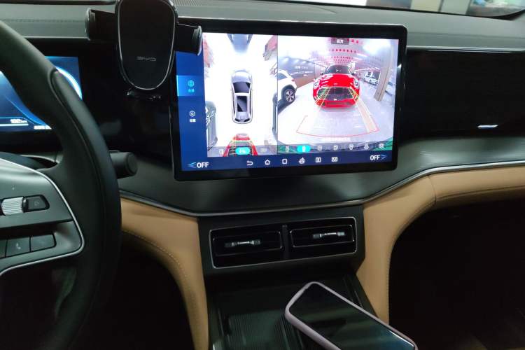 Used BYD Song L DM-i 2024 75km Leading Edition Audio And AC Panel