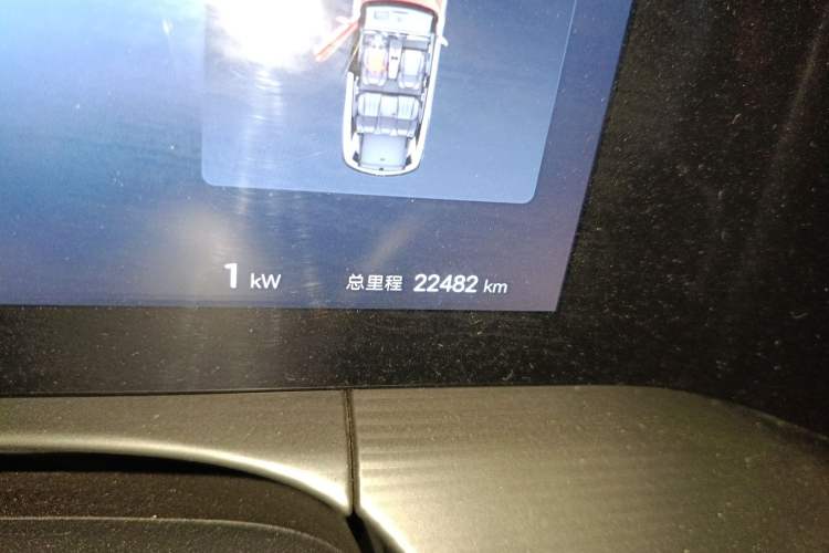 Used BYD Song L DM-i 2024 112 km Leading Edition Odometer Close Up