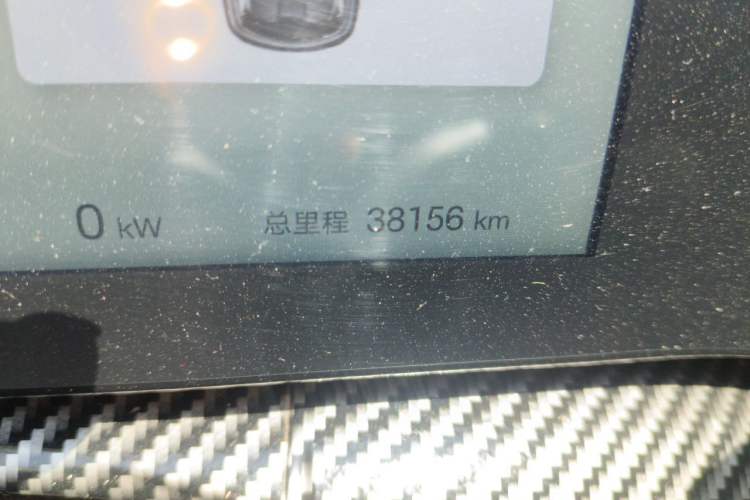 Used BYD Song L DM-i 2024 112 km Leading Edition Odometer Close Up