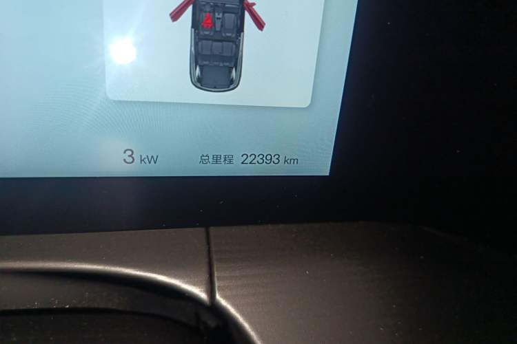Used BYD Song L DM-i 2024 112 km Leading Edition Odometer Close Up