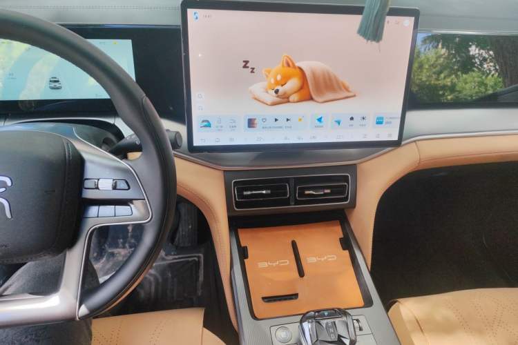 Used BYD Song L DM-i 2024 160km Beyond Edition Audio And AC Panel