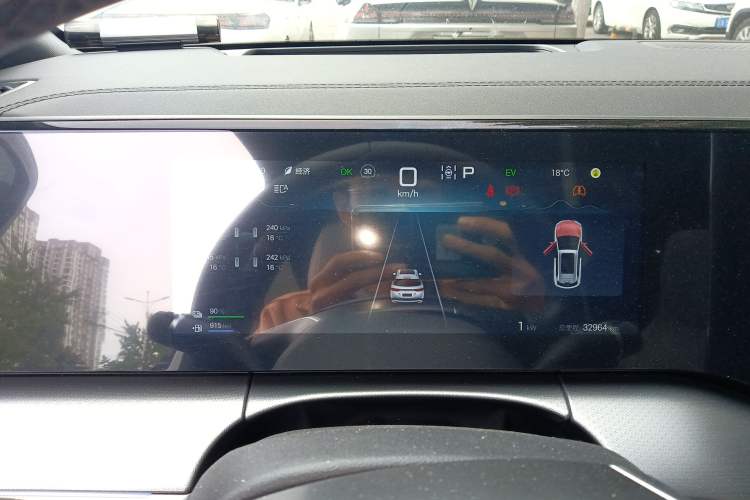 Used BYD Song L DM-i 2024 160 km Excellence Version Instrument Cluster