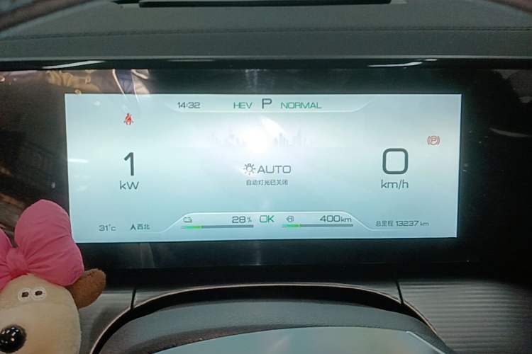 Used BYD Song L DM-i 2024 75km Leading Edition Instrument Cluster