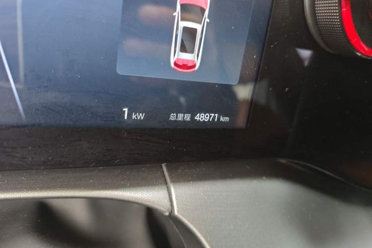 Used BYD Song L DM-i 2024 112 km Beyond Edition Odometer Close Up