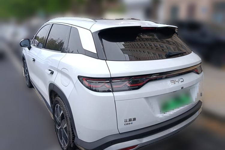 Used BYD Song L DM-i 2024 160 km Excellence Version Rear Left 45 Deg