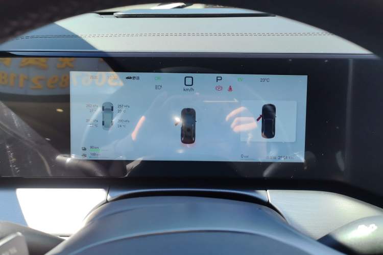 Used BYD Song L DM-i 2025 Intelligent Driving Version 160 km Beyond-Range Type Instrument Cluster