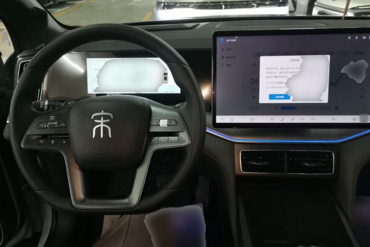 Used BYD Song L DM-i 2025 Intelligent Driving Version 112 km Beyond-Range Type Center Console
