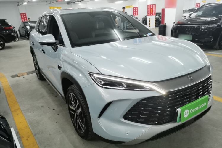 Used BYD Song L DM-i 2025 Intelligent Driving Version 112 km Beyond-Range Type Front Right 45 Deg