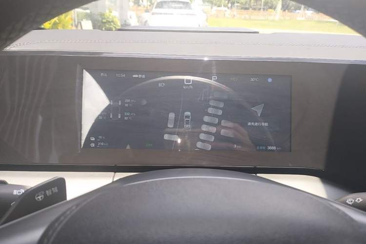 Used BYD Song L DM-i 2025 Intelligent Driving Version 160 km Beyond-Range Type Instrument Cluster
