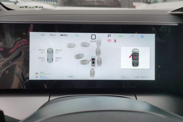 Used BYD Song L DM-i 2025 Intelligent Driving Version 160 km Excellence Edition Instrument Cluster