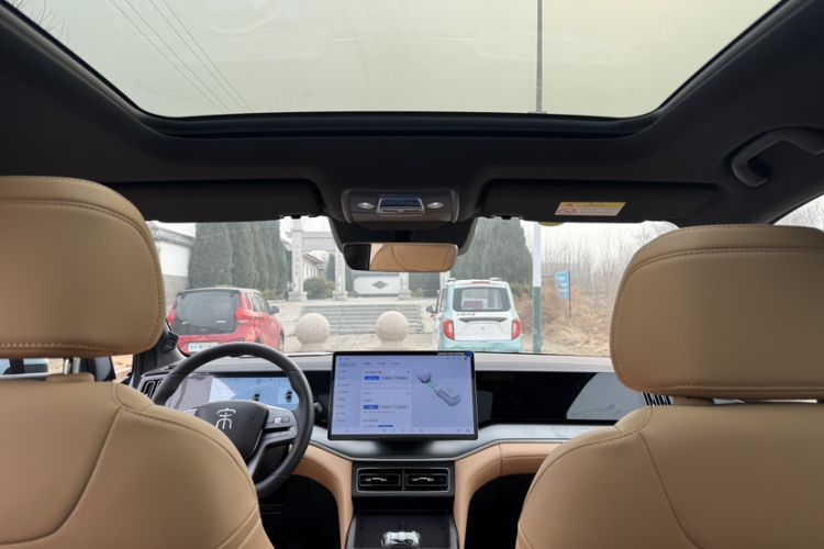 Used BYD Song L DM-i 2025 Intelligent Driving Version 160 km Beyond-Range Type Interior 8