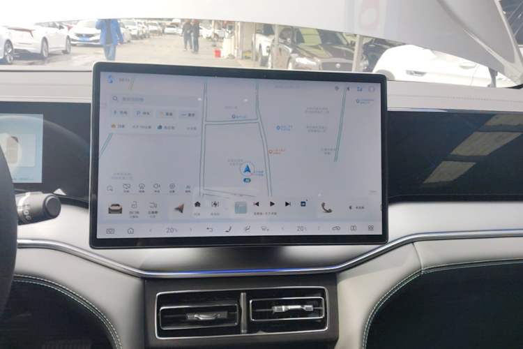 Used BYD Song L DM-i 2025 Intelligent Driving Version 160 km Beyond-Range Type Audio And AC Panel