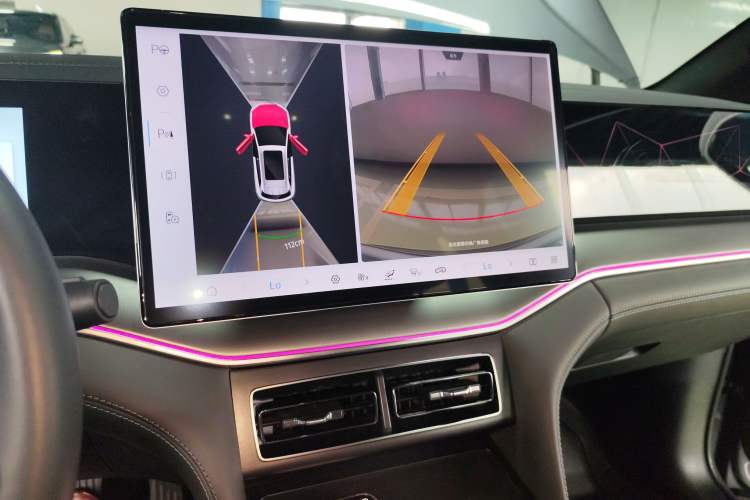 Used BYD Song L DM-i 2025 Intelligent Driving Version 160 km Excellence Edition Audio And AC Panel