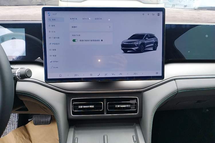 Used BYD Song L DM-i 2025 Intelligent Driving Version 160 km Beyond-Range Type Audio And AC Panel